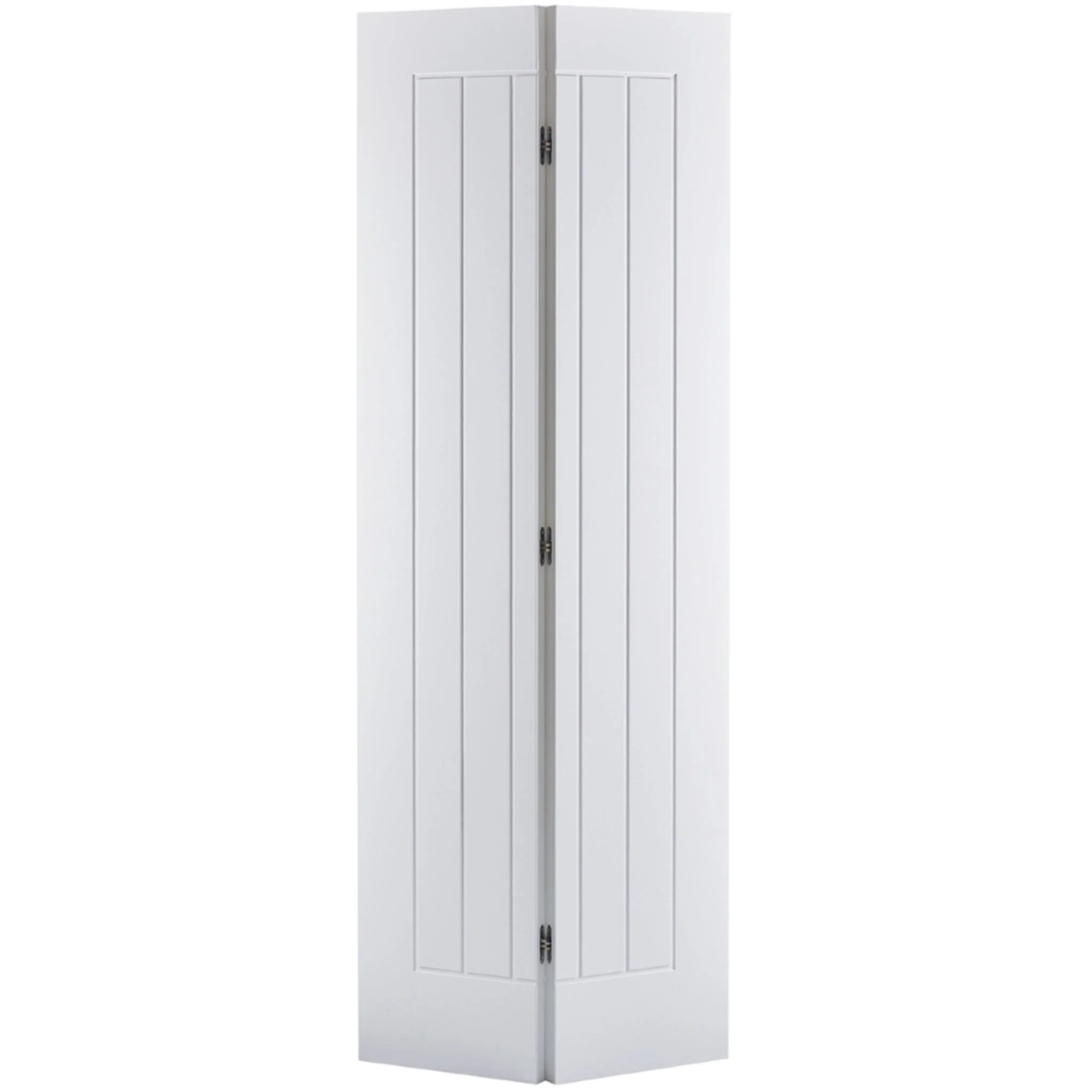 Mexicano White Primed Bi-Fold Door