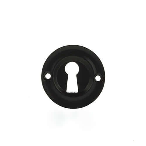 Old English Solid Brass Key Escutcheon Pair - Image 22