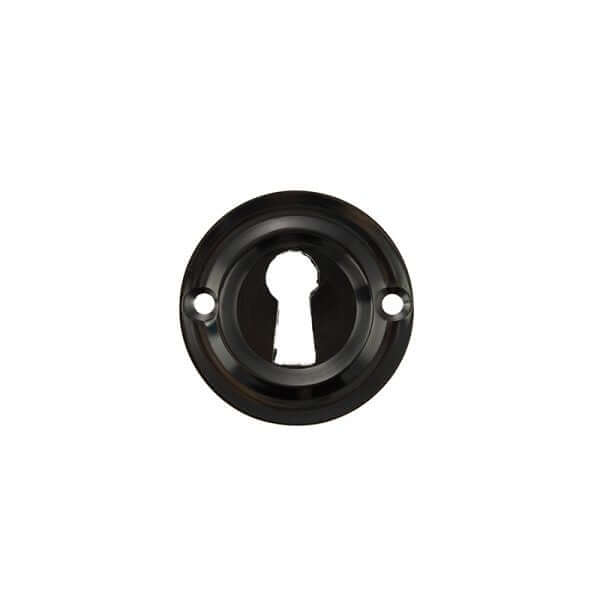 Old English Solid Brass Key Escutcheon Pair - Image 29
