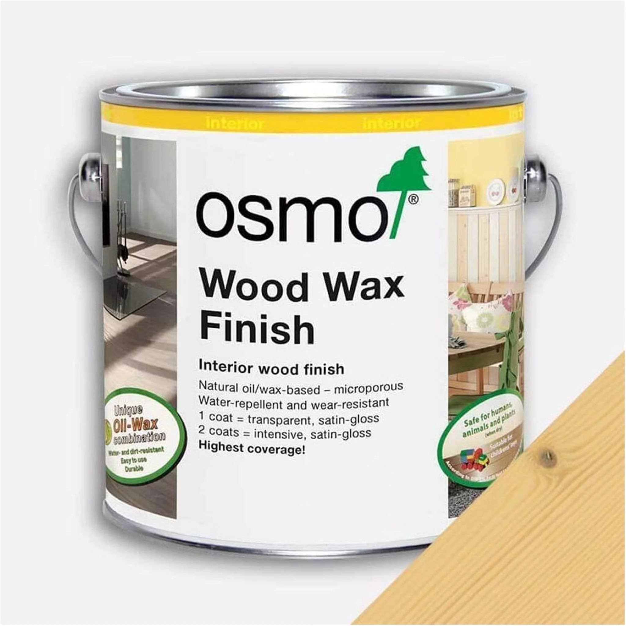 Osmo Wood Wax Finish - Birch