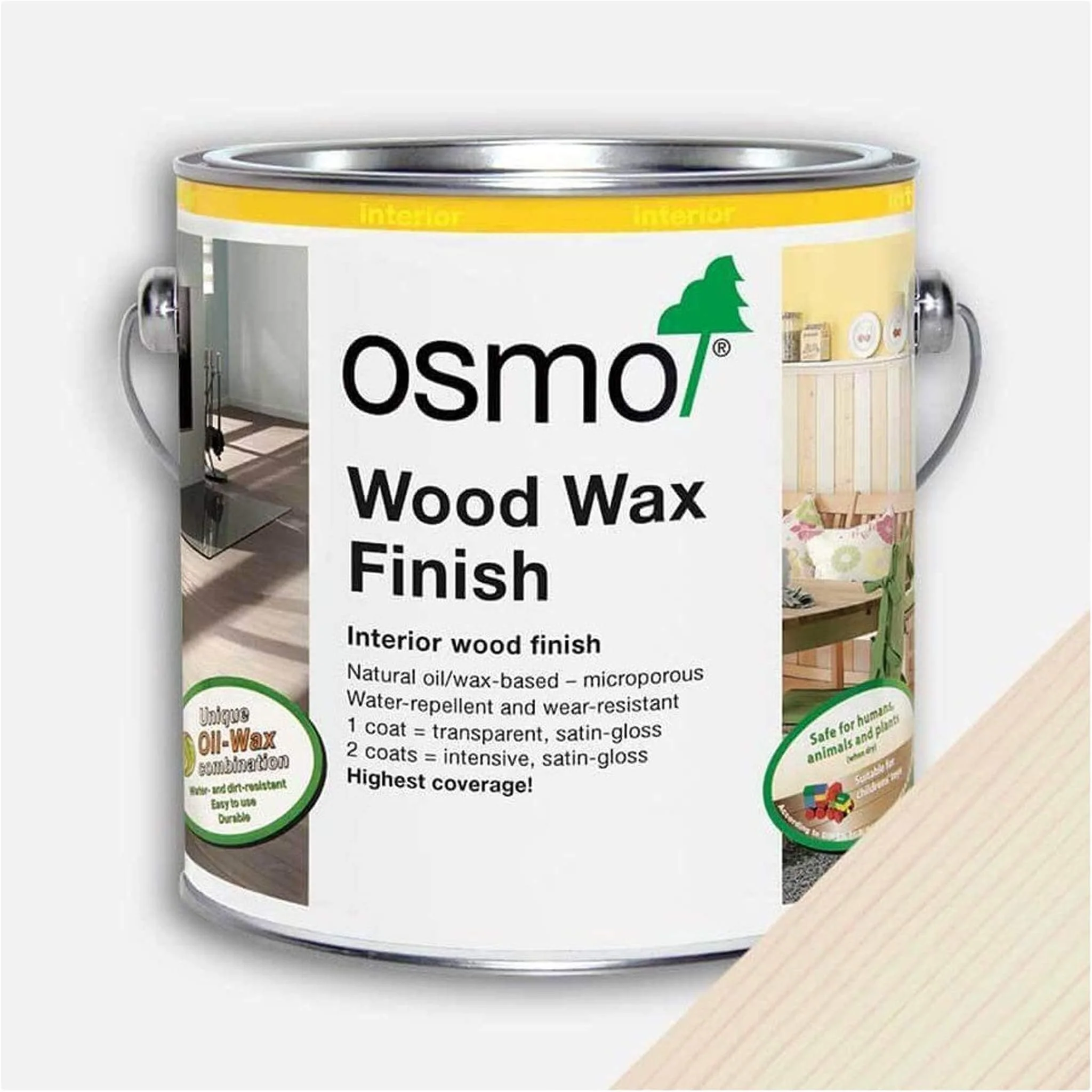 Osmo Wood Wax Finish - White