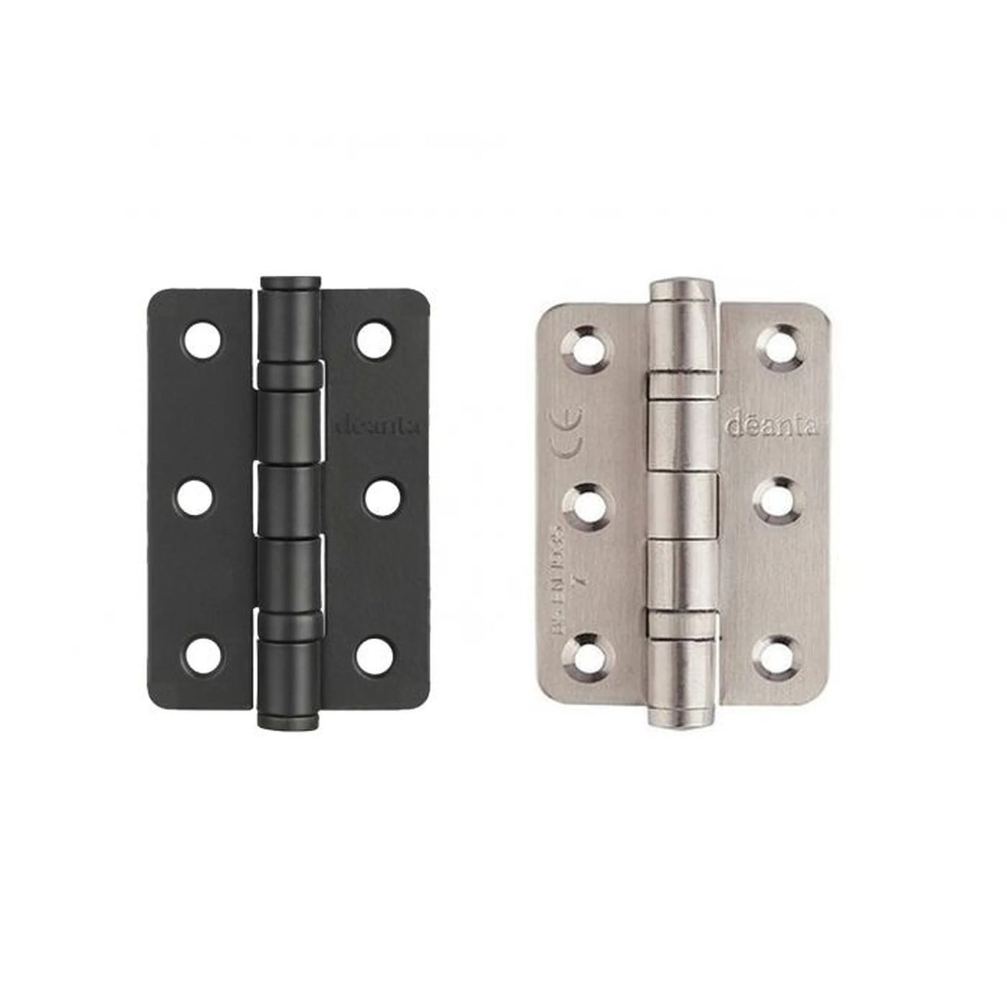 Radius Hinge Pair 76x50x2mm