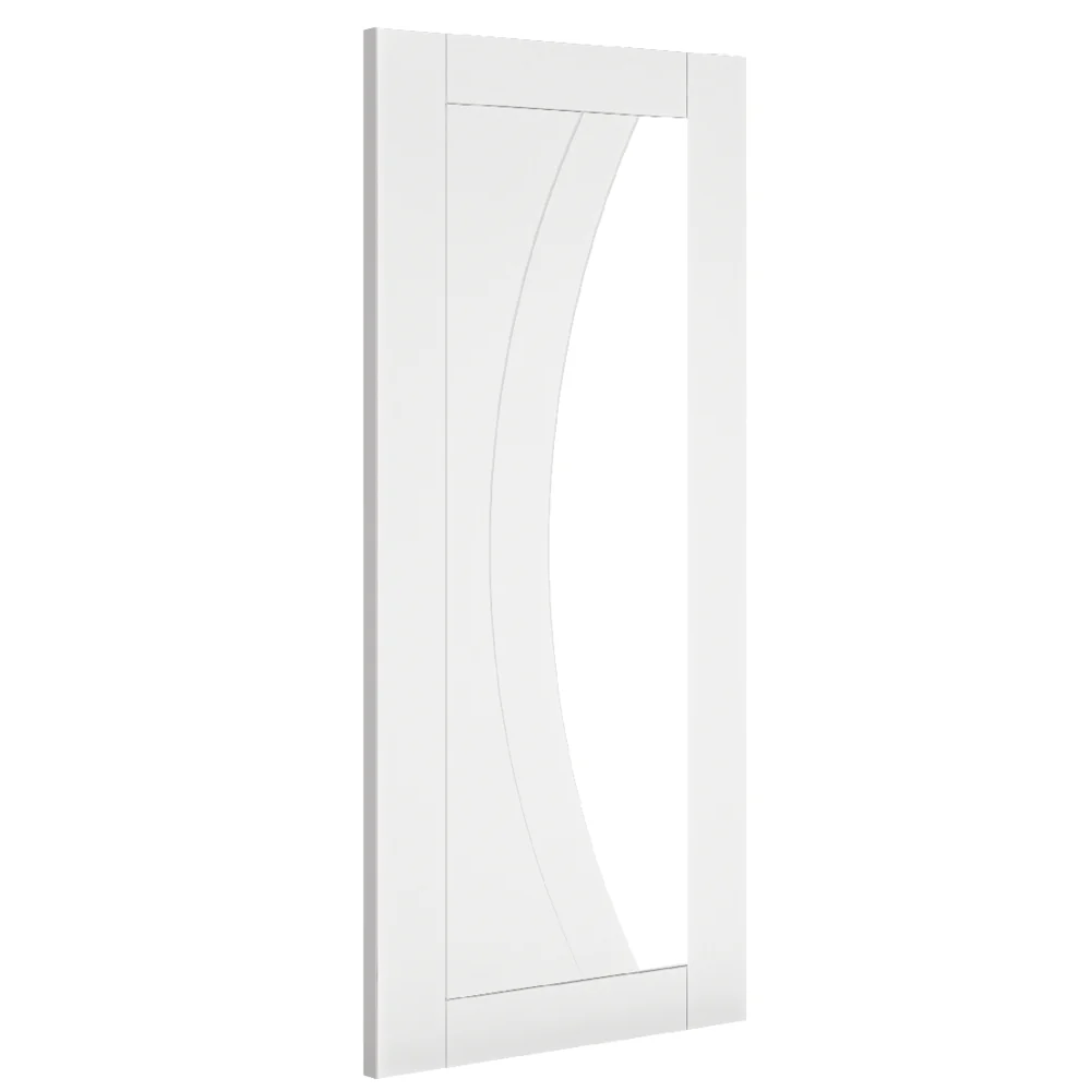 Ravello White Primed Glazed Door - Image 2