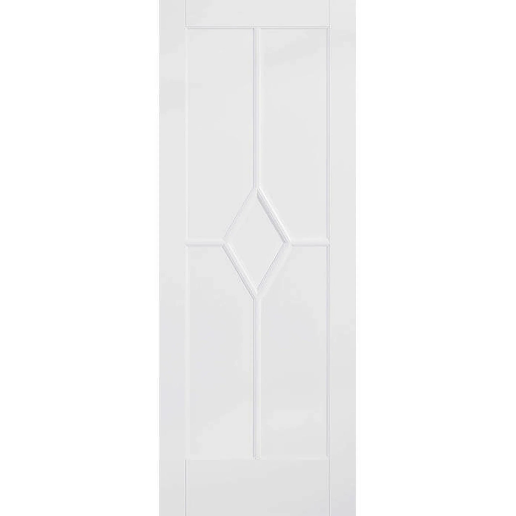 Reims 5 Panel Diamond White Primed FD30 Fire Door