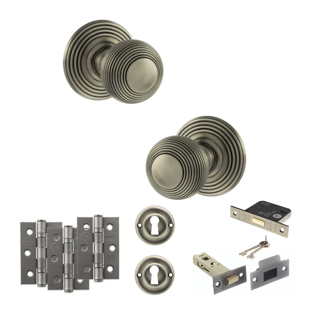 Ripon Round Reeded Mortice Door Knob - Image 30