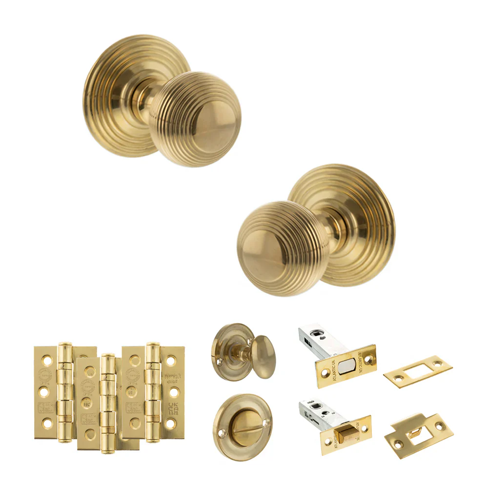 Ripon Round Reeded Mortice Door Knob - Image 36