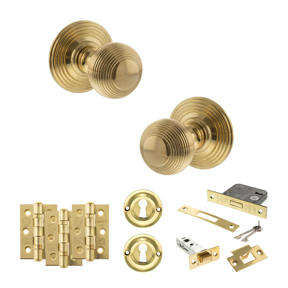 Ripon Round Reeded Mortice Door Knob - Image 37