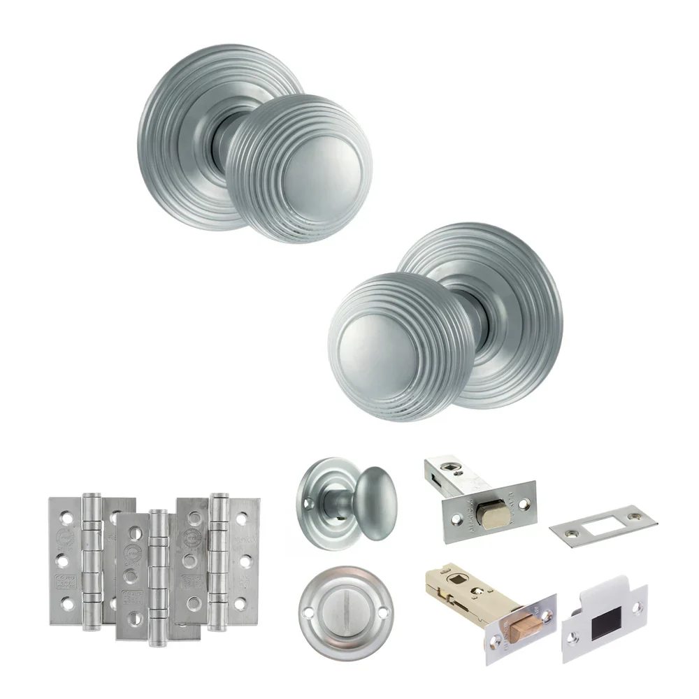 Ripon Round Reeded Mortice Door Knob - Image 45