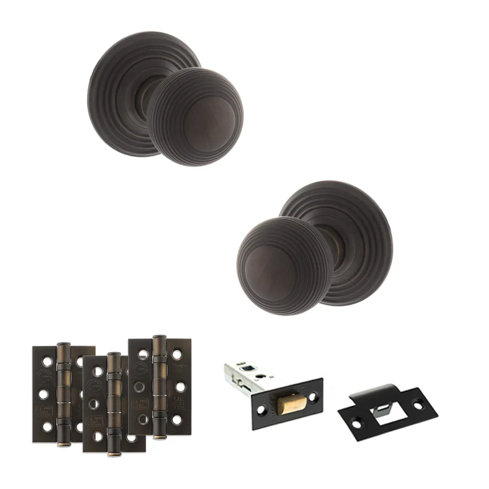 Ripon Round Reeded Mortice Door Knob - Image 54