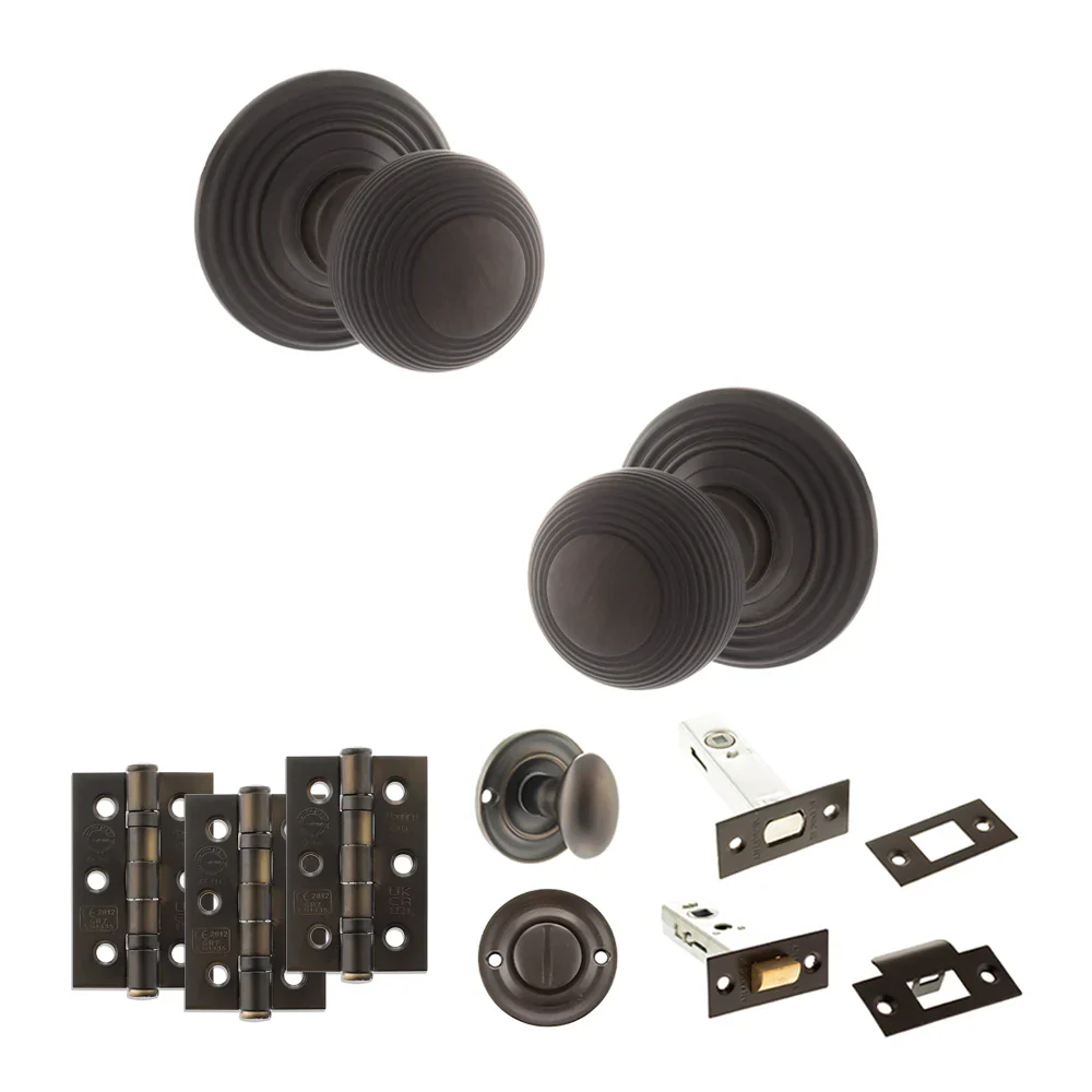 Ripon Round Reeded Mortice Door Knob - Image 55