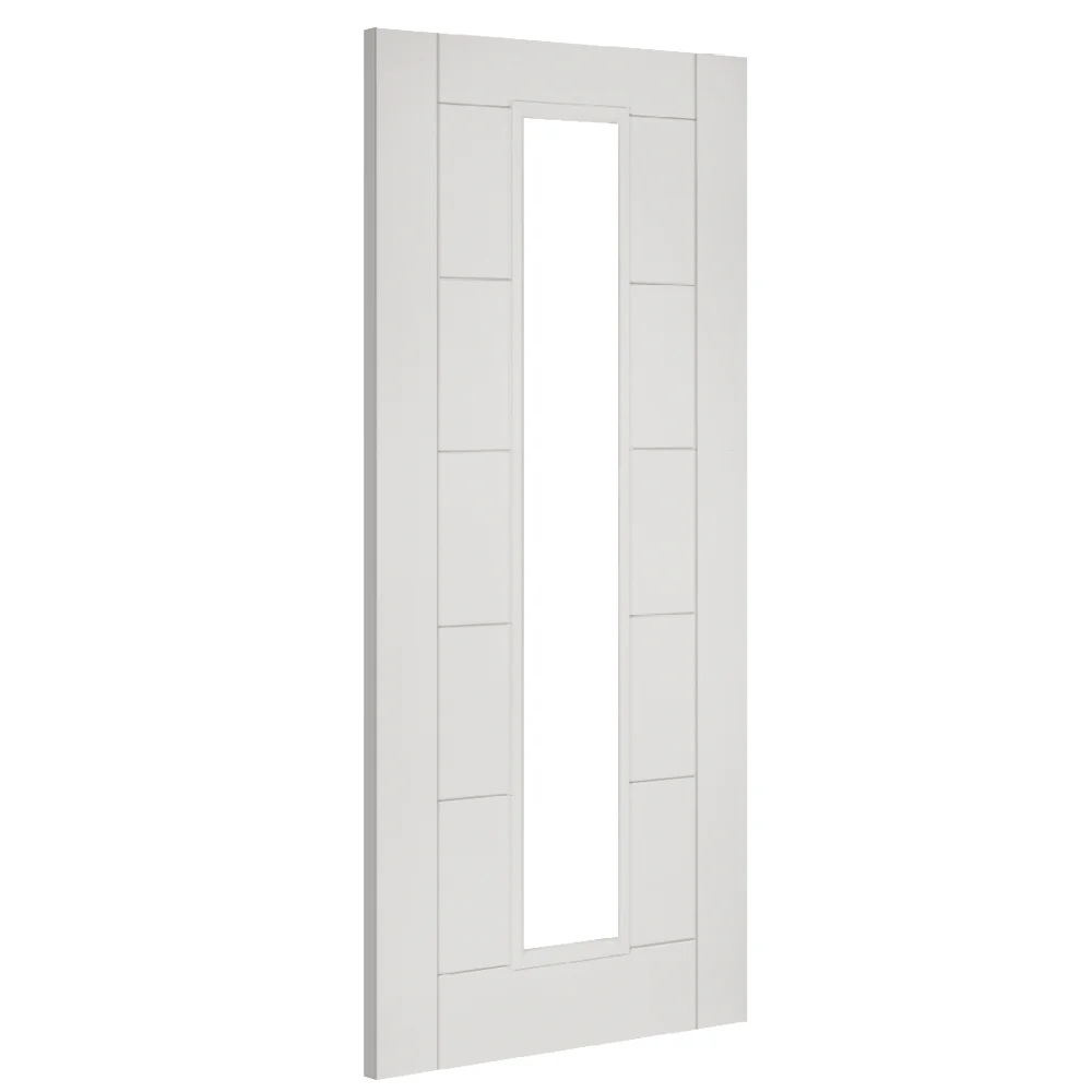 Seville Internal White Primed Glazed Door - Image 2