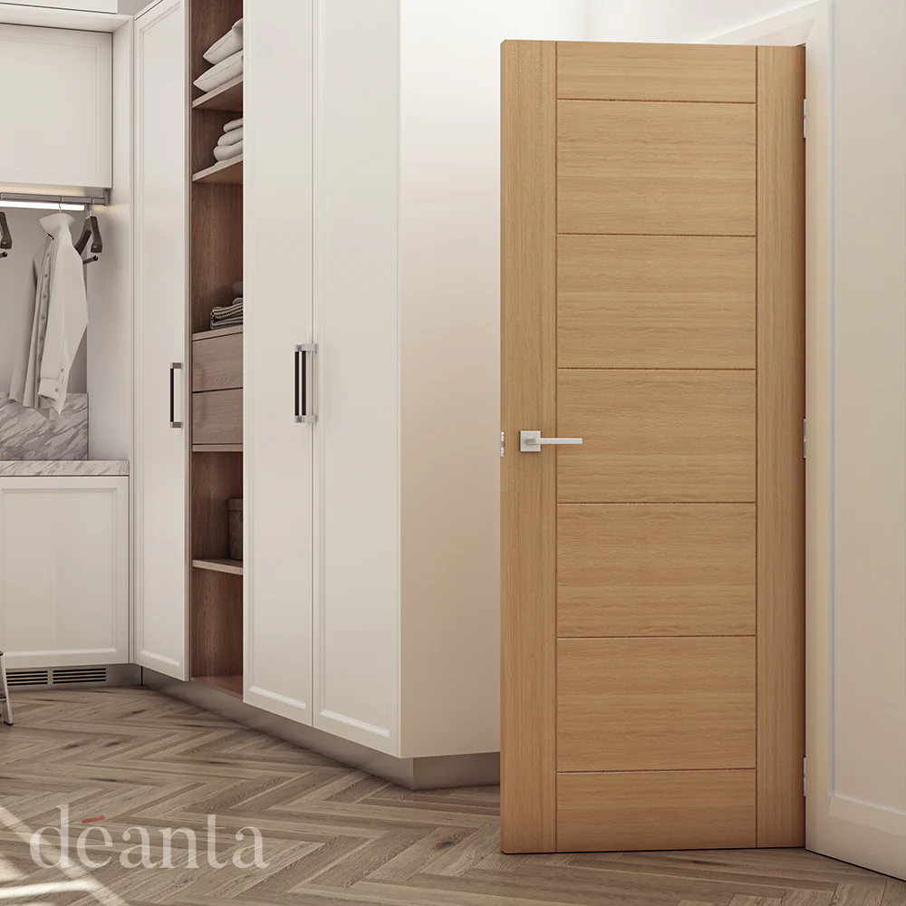 Seville Prefinished Oak Internal Door - Image 3