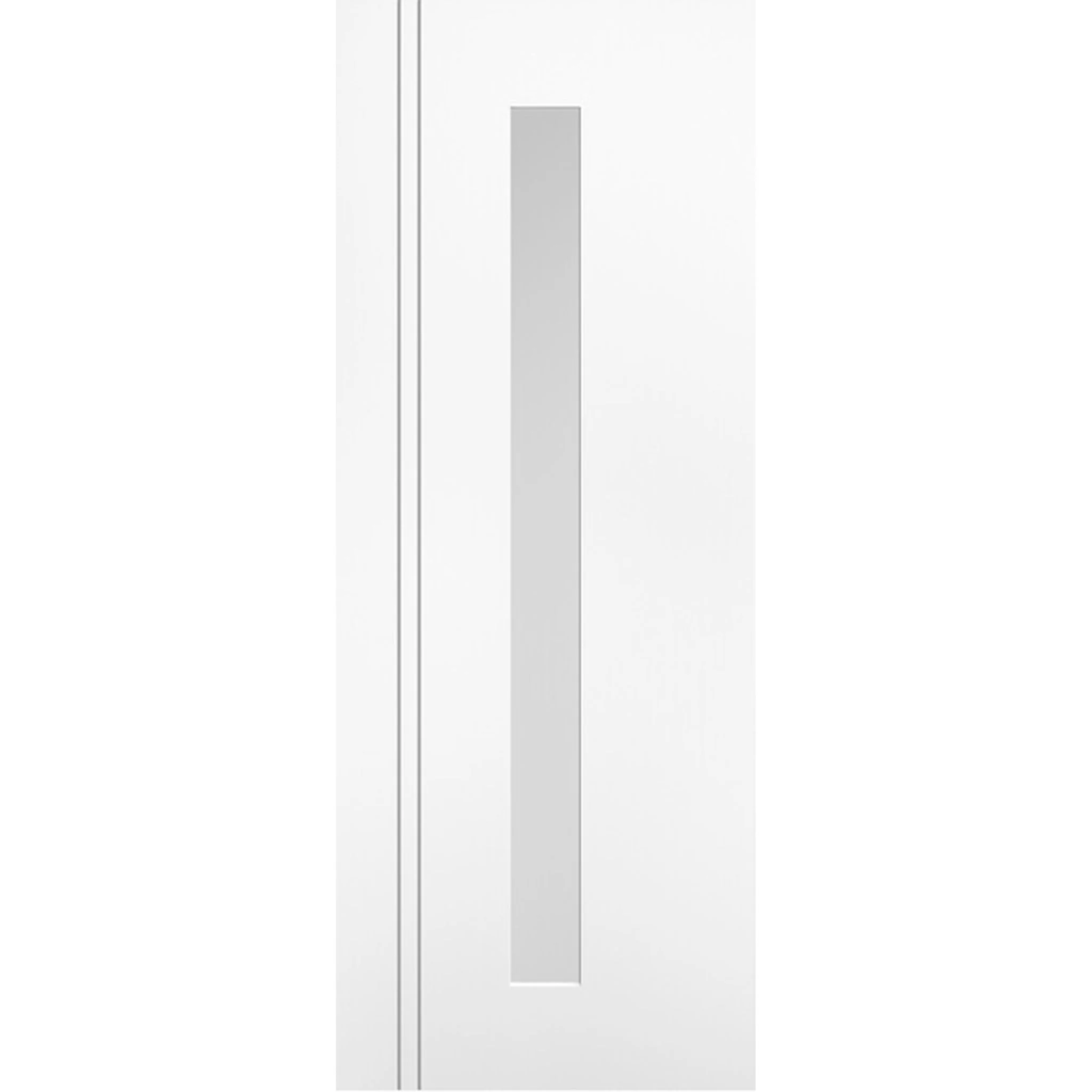 Sierra Blanco Long Light White Primed Door