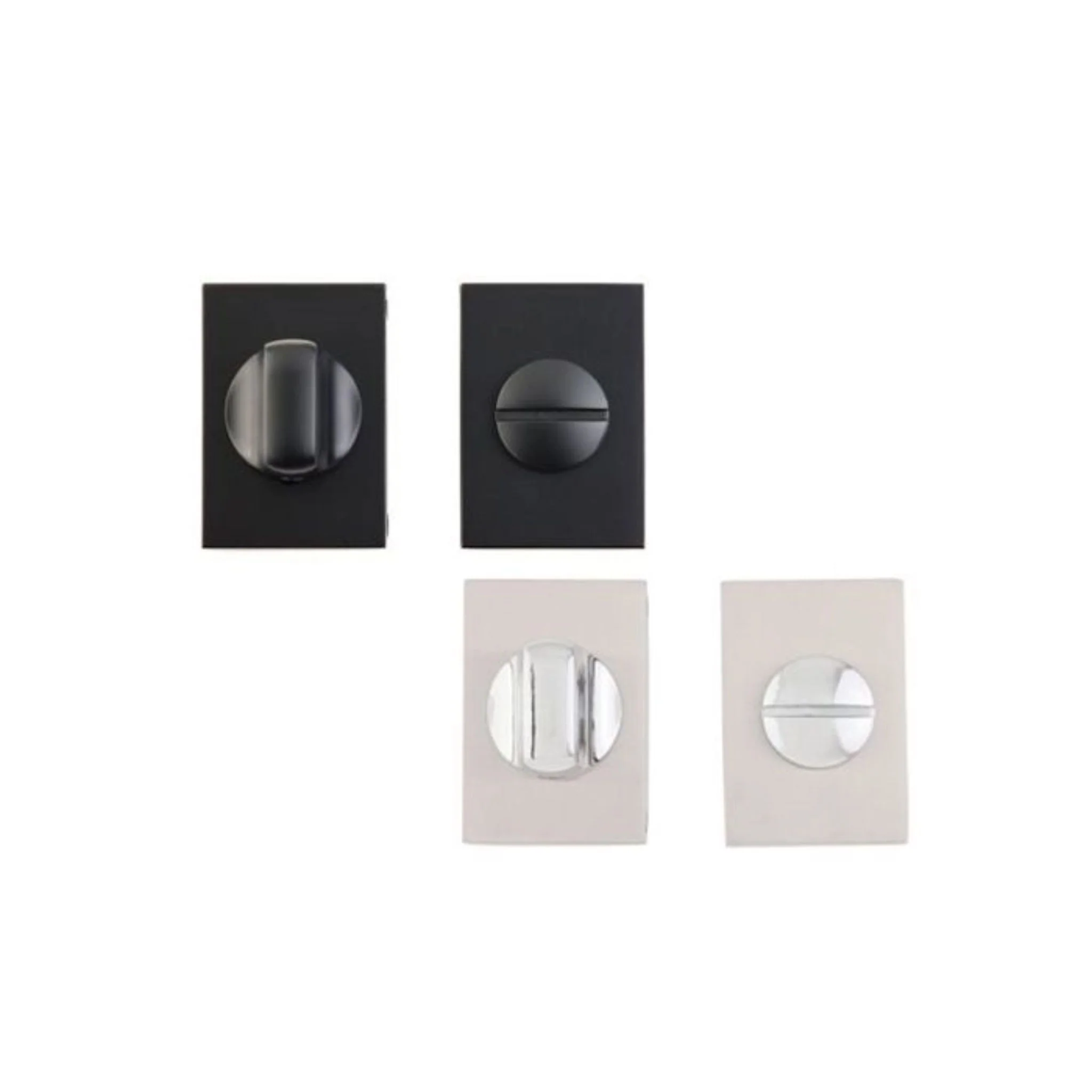 Slim Rectangle Thumb Turn Lock