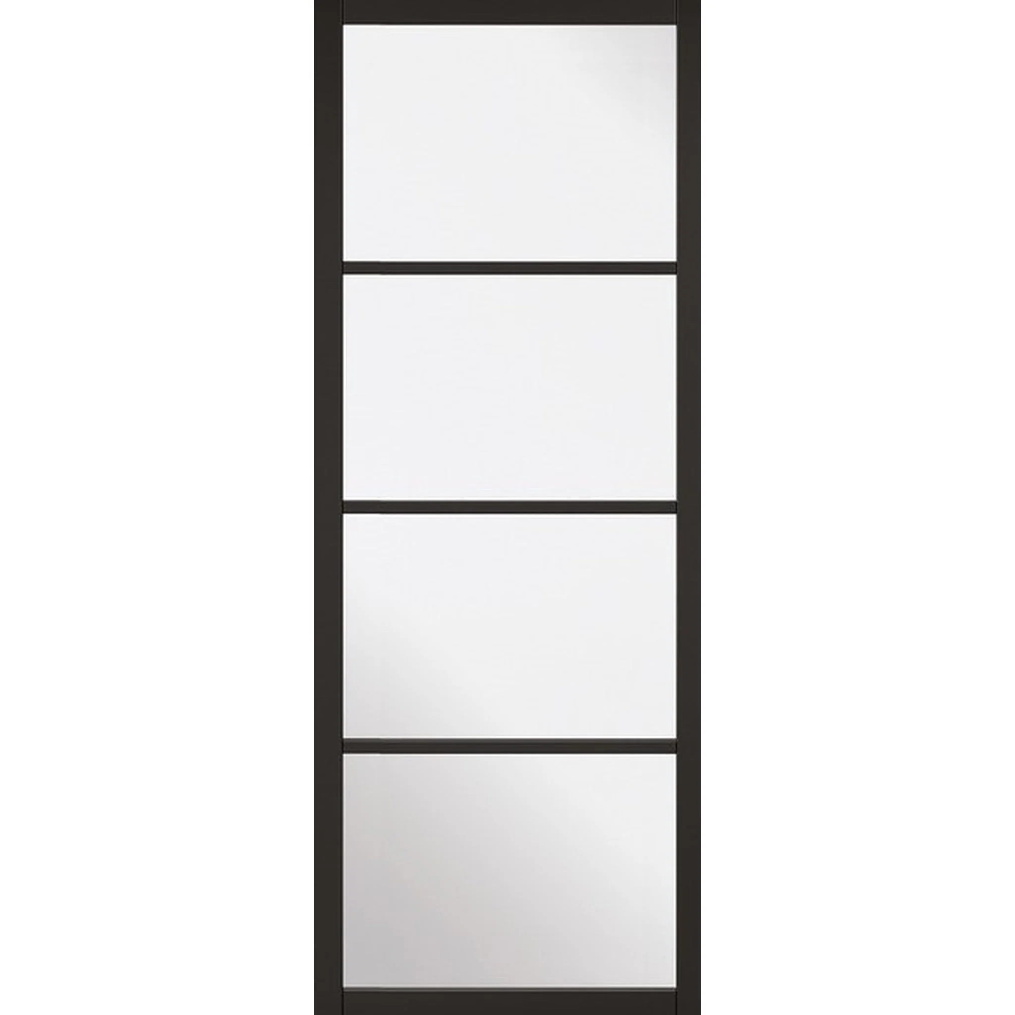 Soho Black Glazed 4L Internal Door