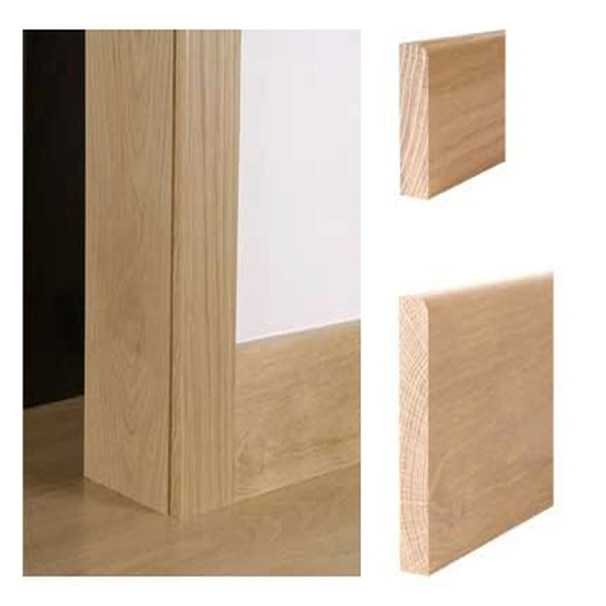 Solid Oak Bullnose Architrave - Image 3