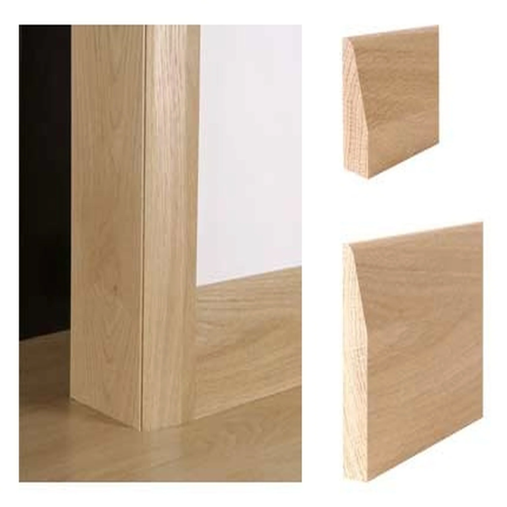 Solid Oak Chamfer Architrave - Image 2