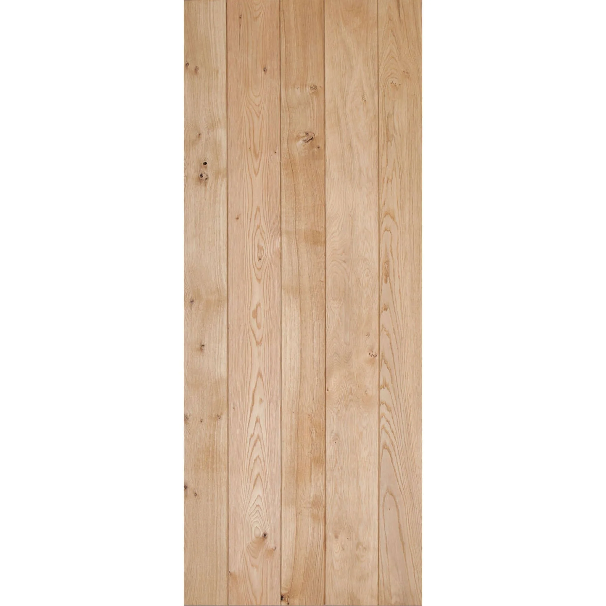 Solid Oak Rustic Ledged Door - Image 3