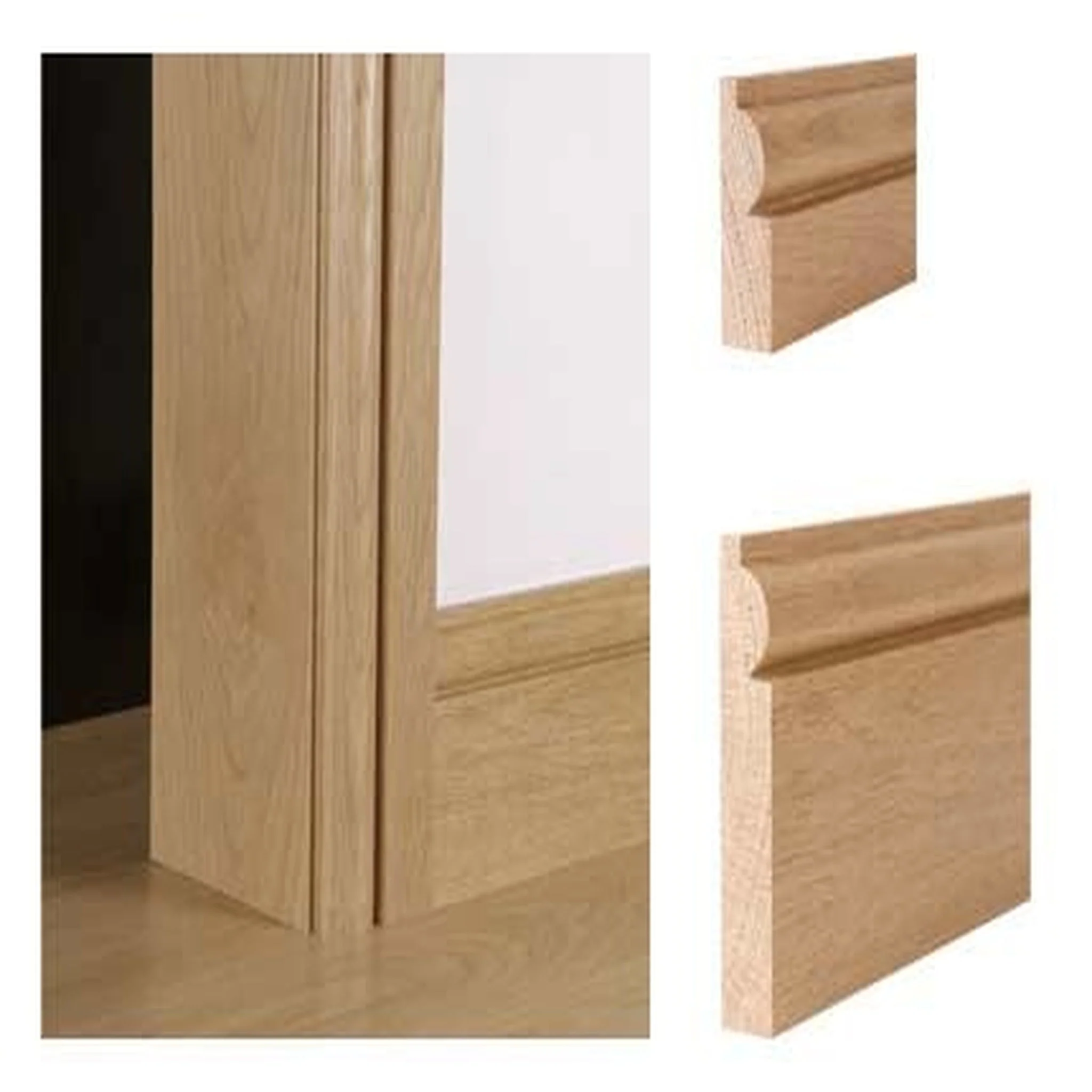 Solid Oak Torus Architrave - Image 3