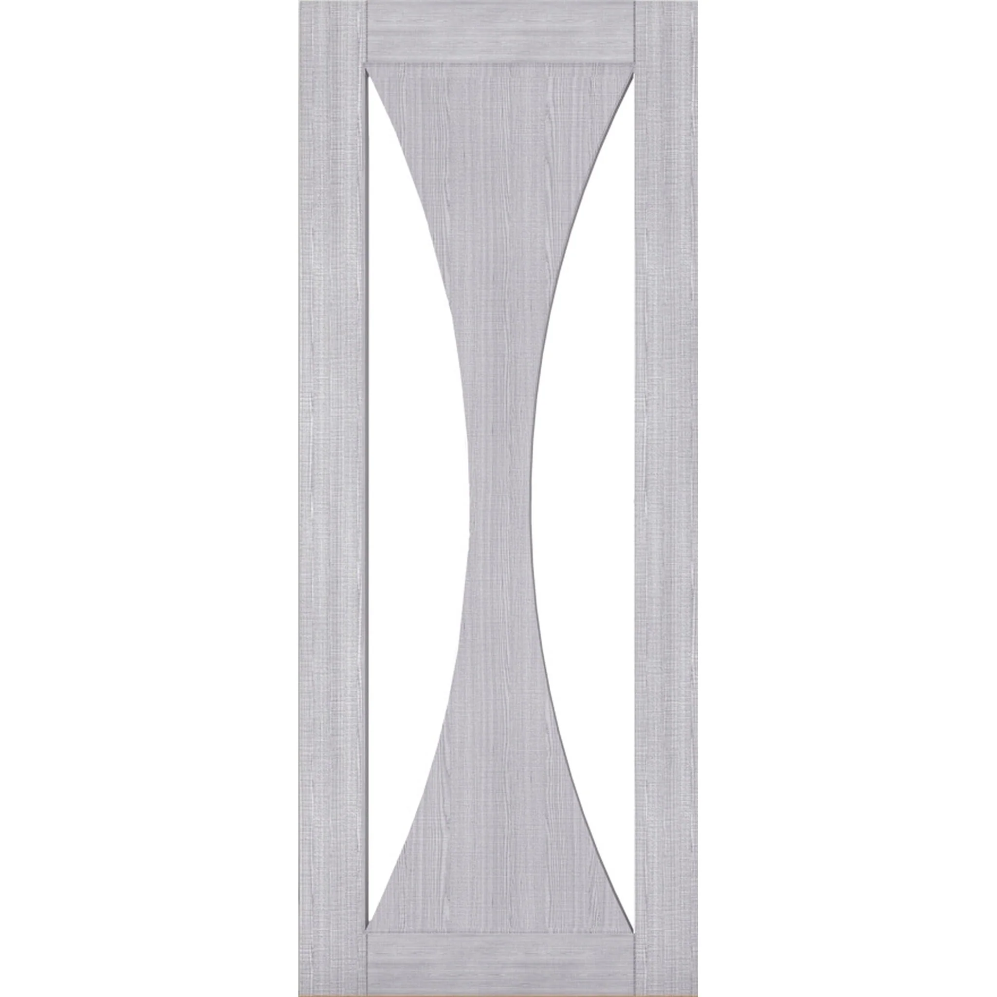 Sorrento Glazed Prefinished Light Grey Ash Door