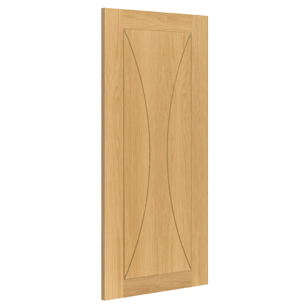 Sorrento Prefinished Oak Fire Door - Image 2