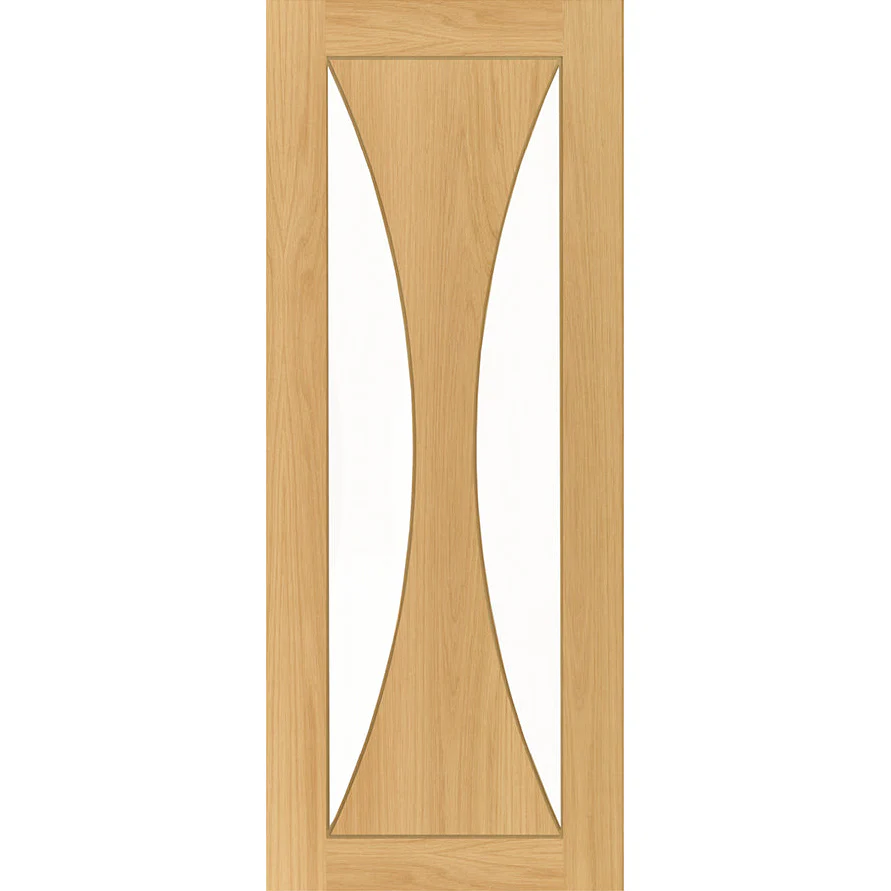 Sorrento Prefinished Oak Glazed Door