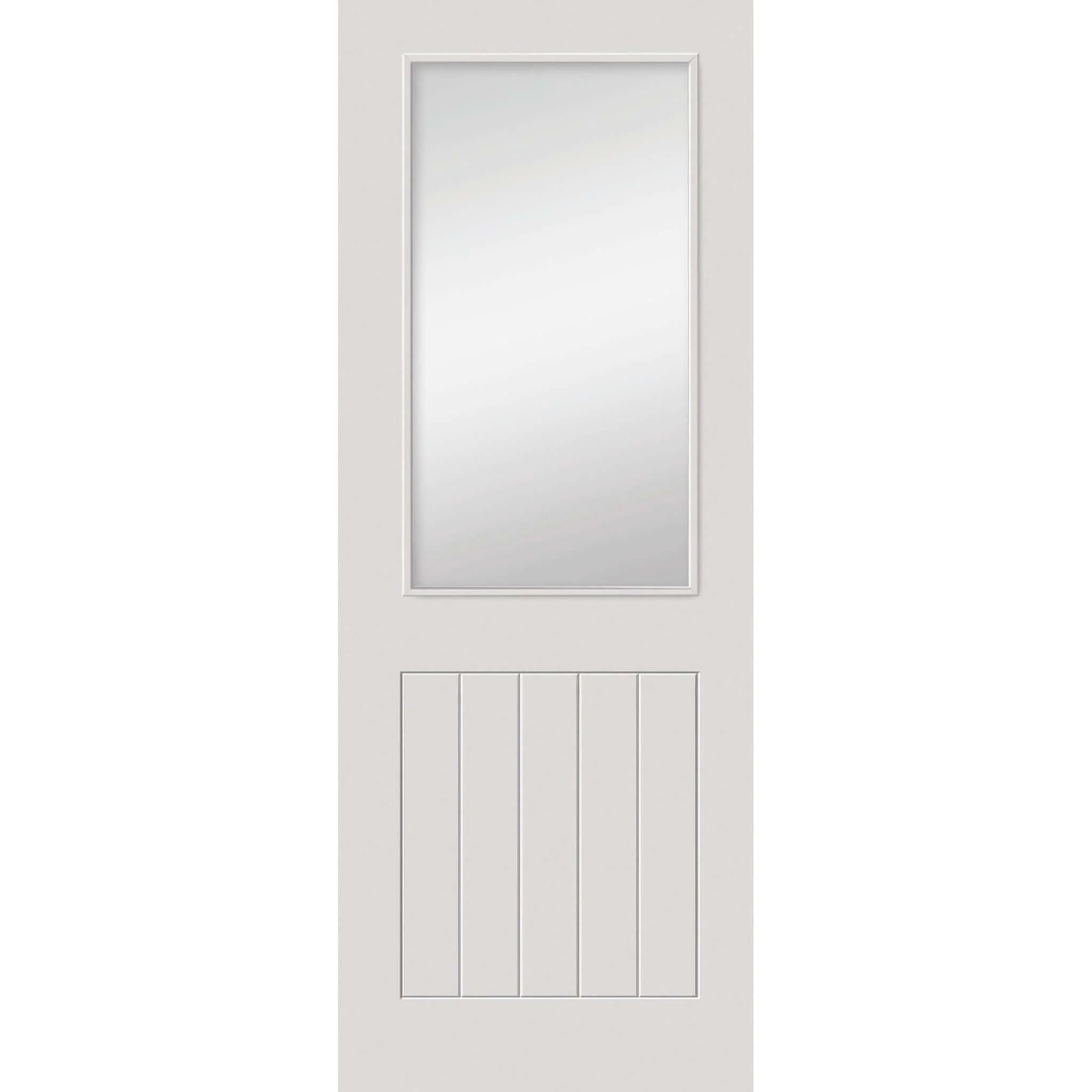 Thames White Primed Half Light Glazed Internal Door