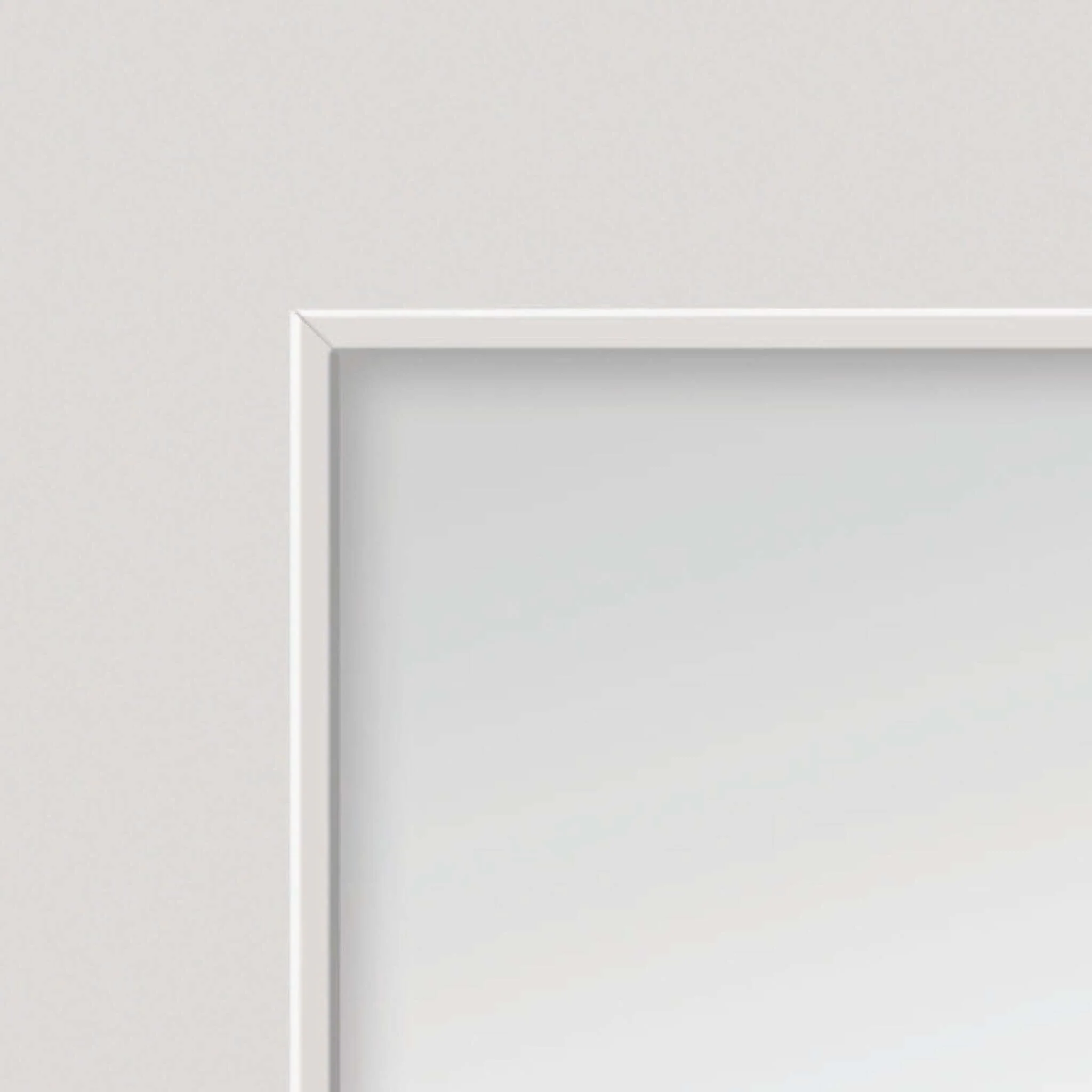 Thames White Primed Half Light Glazed Internal Door - Image 3