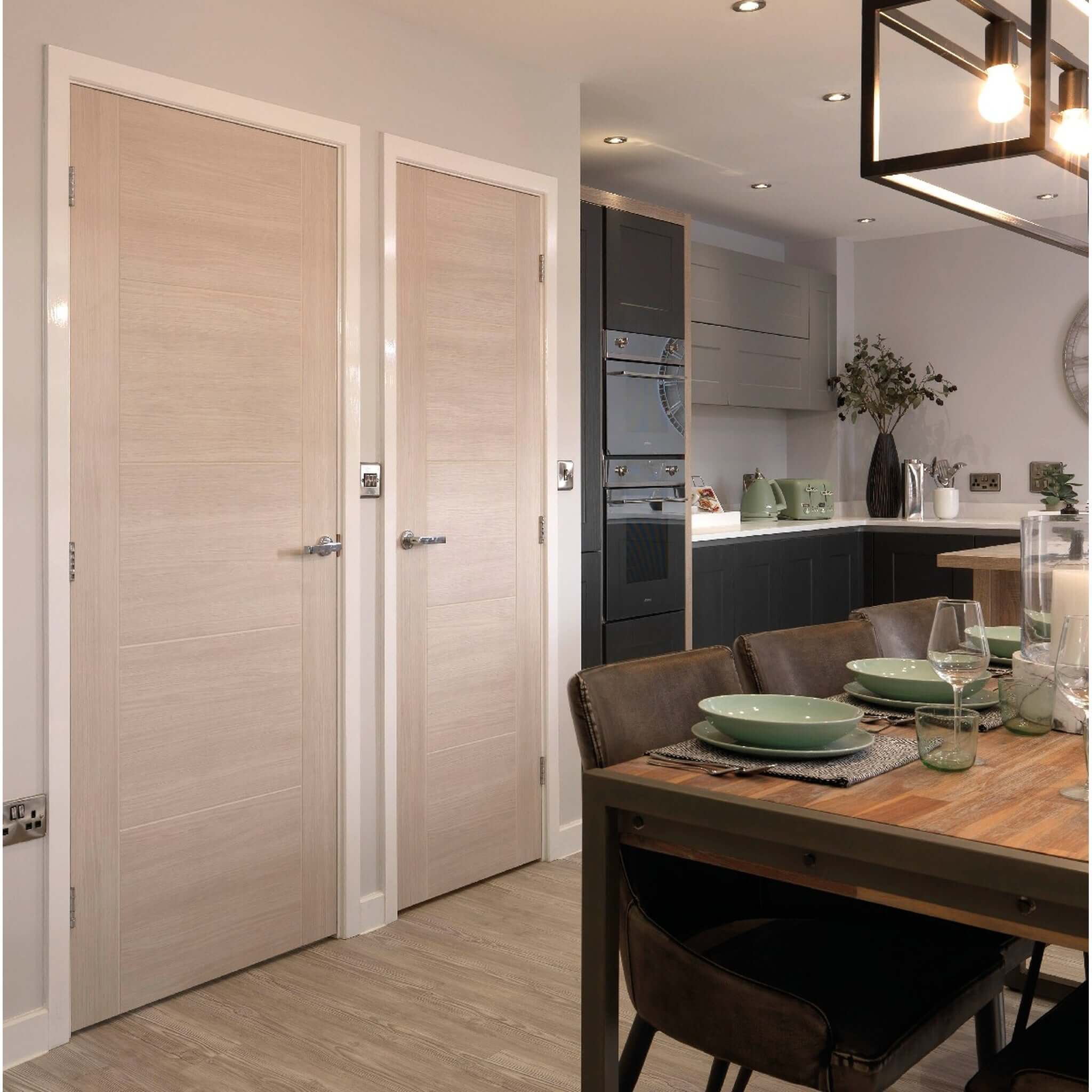 Tigris Ivory Laminate Internal Door - Image 2