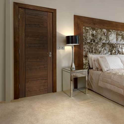 Tigris Walnut Prefinished Internal Fire Door - Image 2