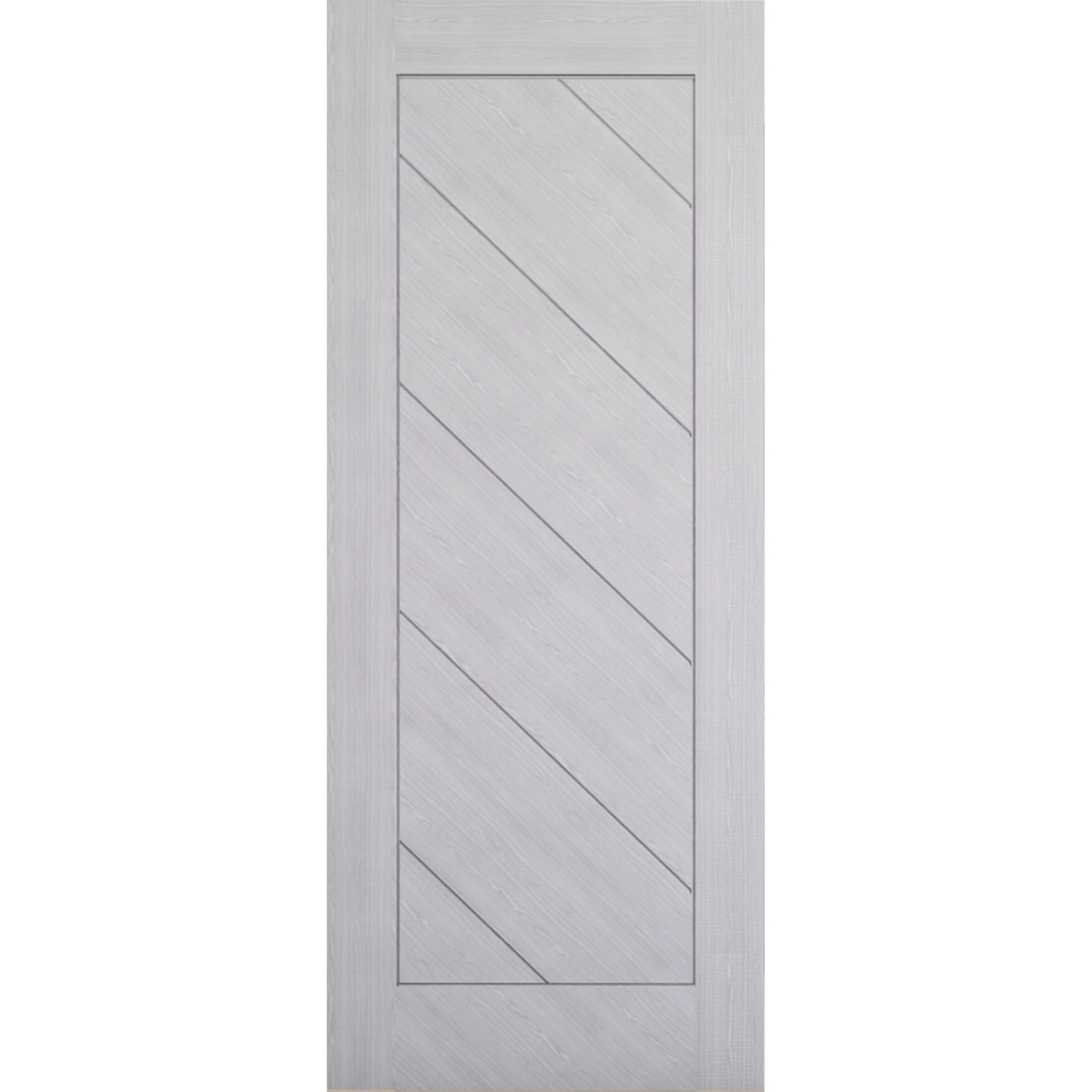 Torino Prefinished Light Grey Ash Fire Door