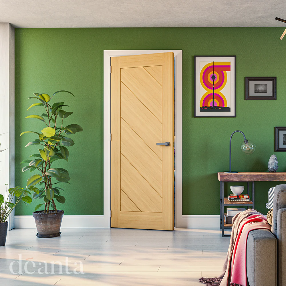 Torino Prefinished Oak Door - Image 3