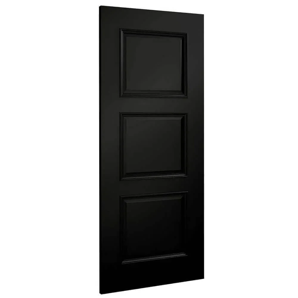 Trinity Black Prefinished FD30 Fire Door - Image 2