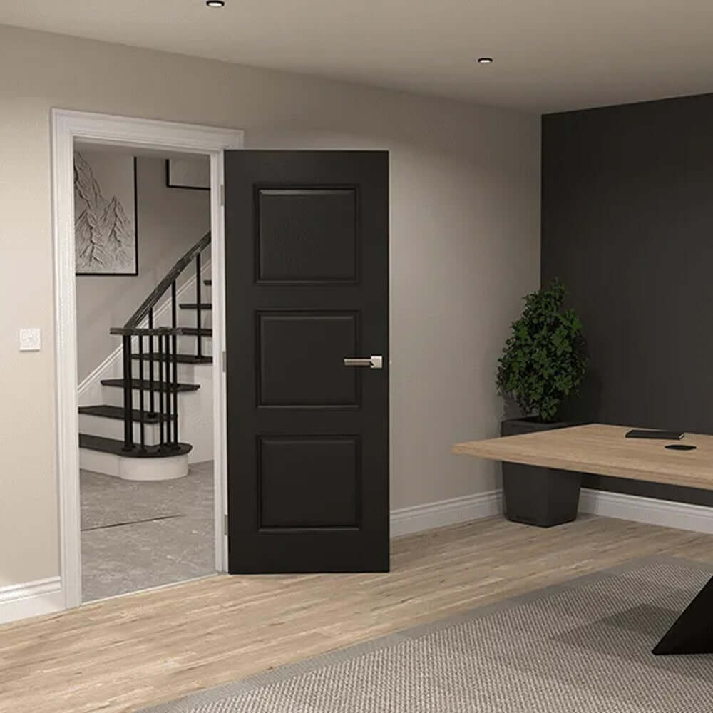 Trinity Black Prefinished Internal Door - Image 3
