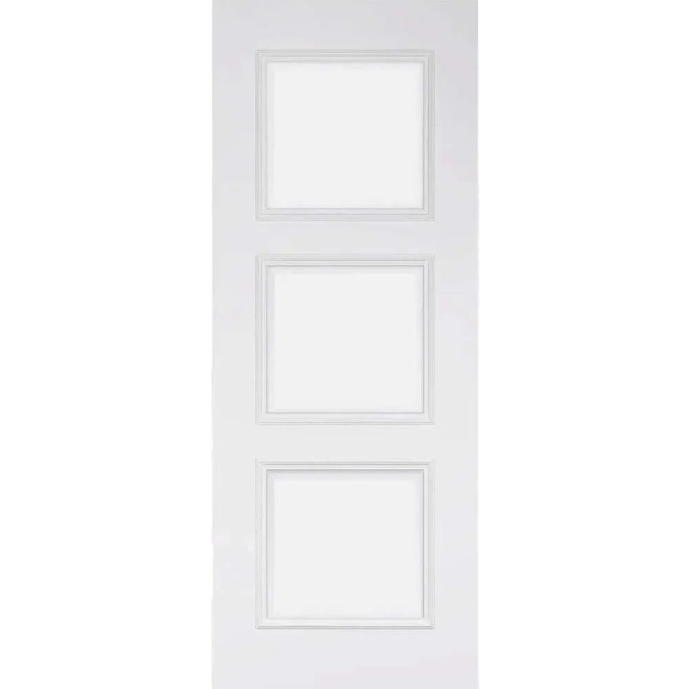 Trinity White Primed Bevelled Glazed Door