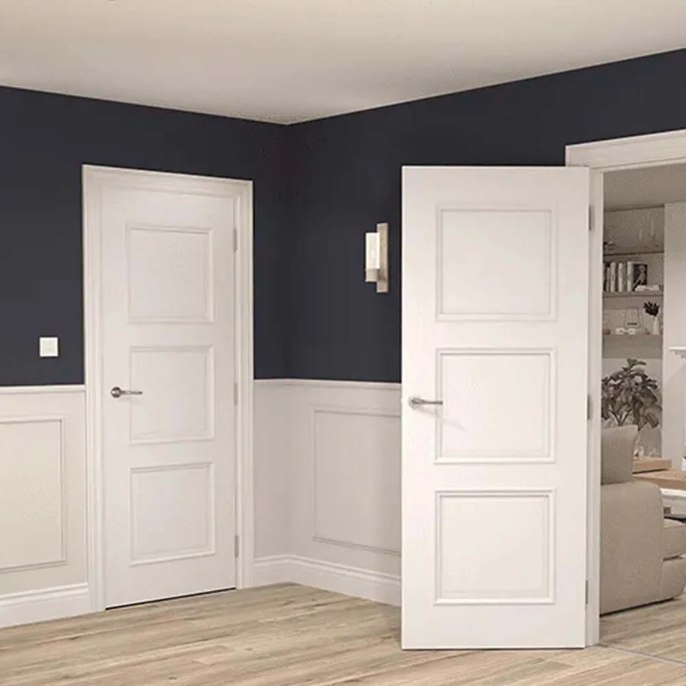 Trinity White Primed Internal Door - Image 3