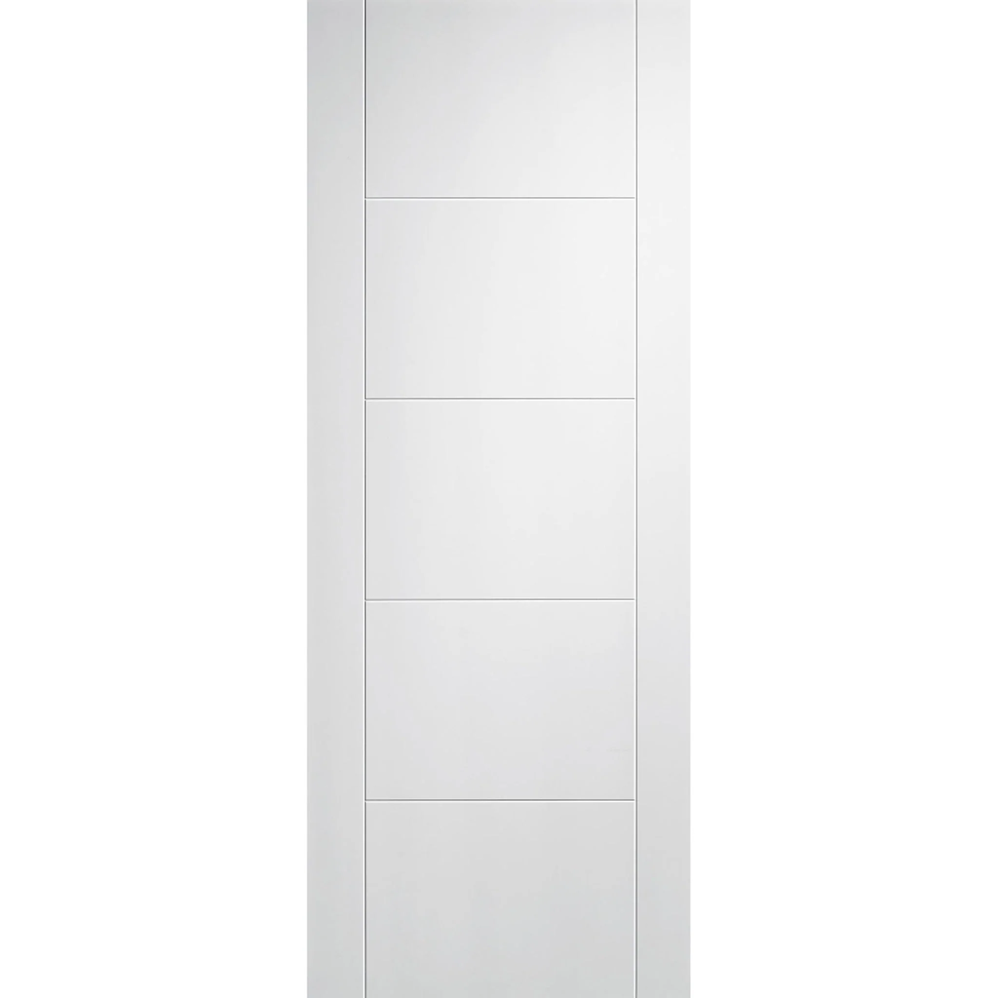 Vancouver 5P White Primed Fire Door