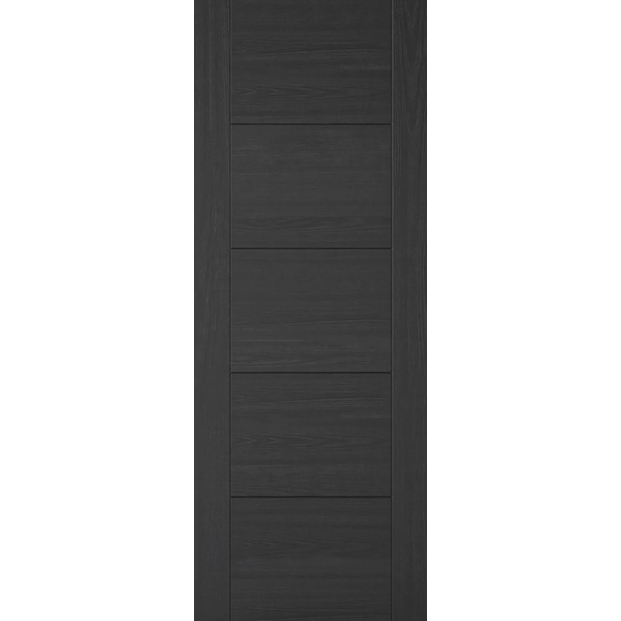 Vancouver Pre-Finished Charcoal Black Fire Door