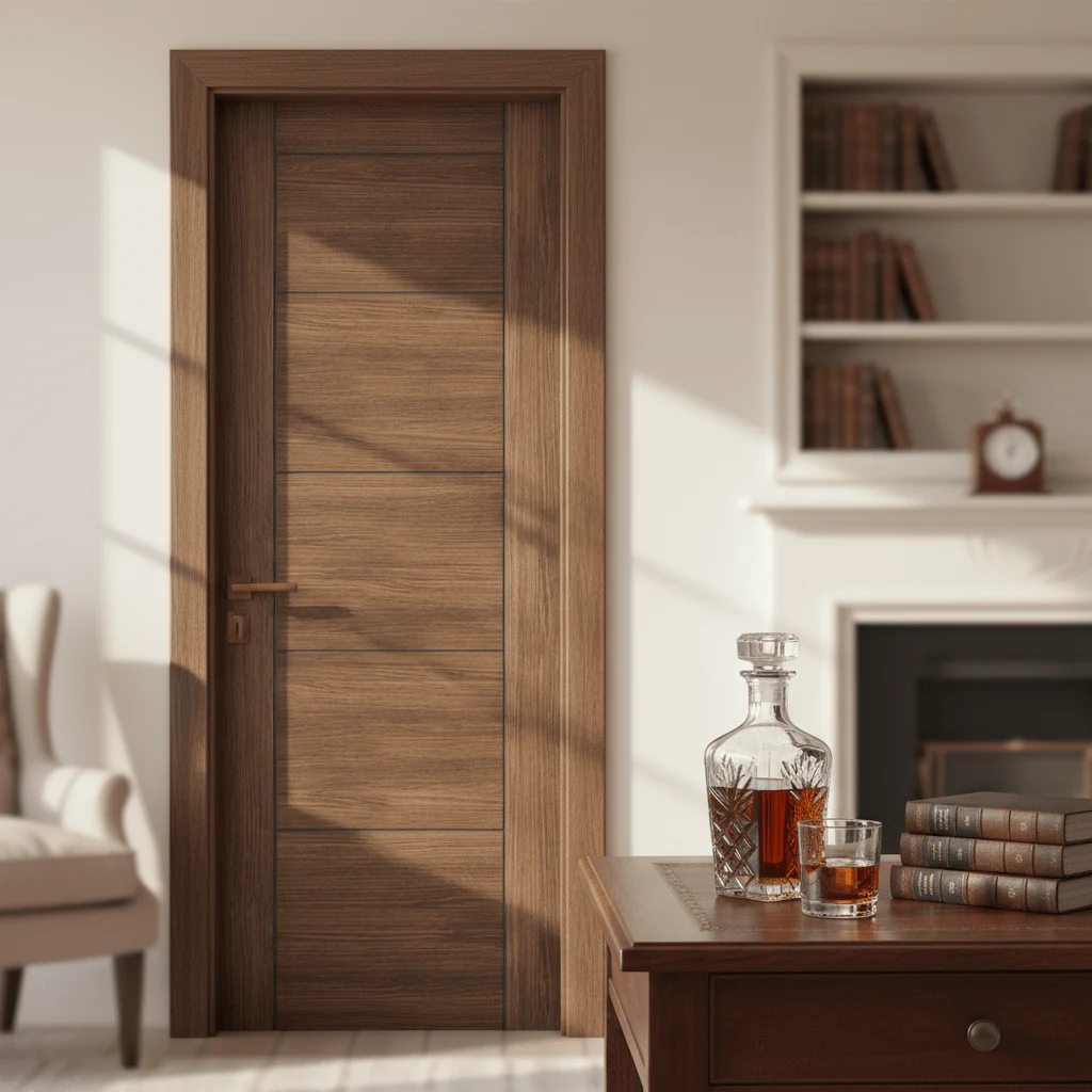 Vancouver Walnut Laminate Internal Door - Image 2