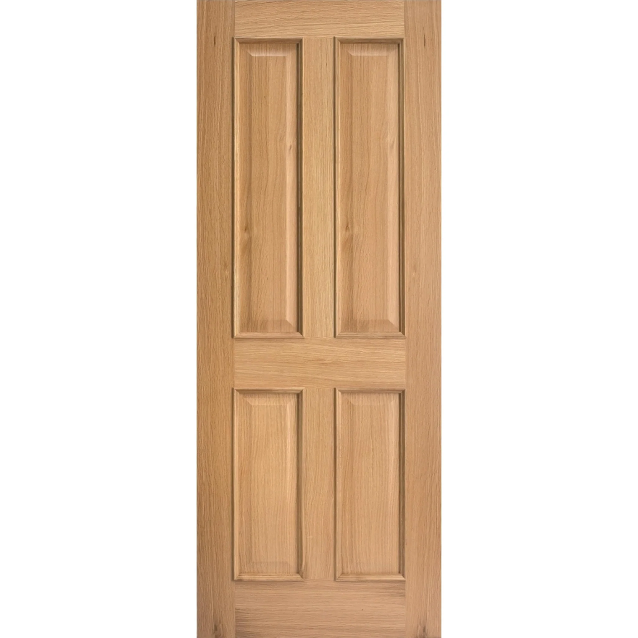 Victorian 4 Panel Raised Moulding Oak Door