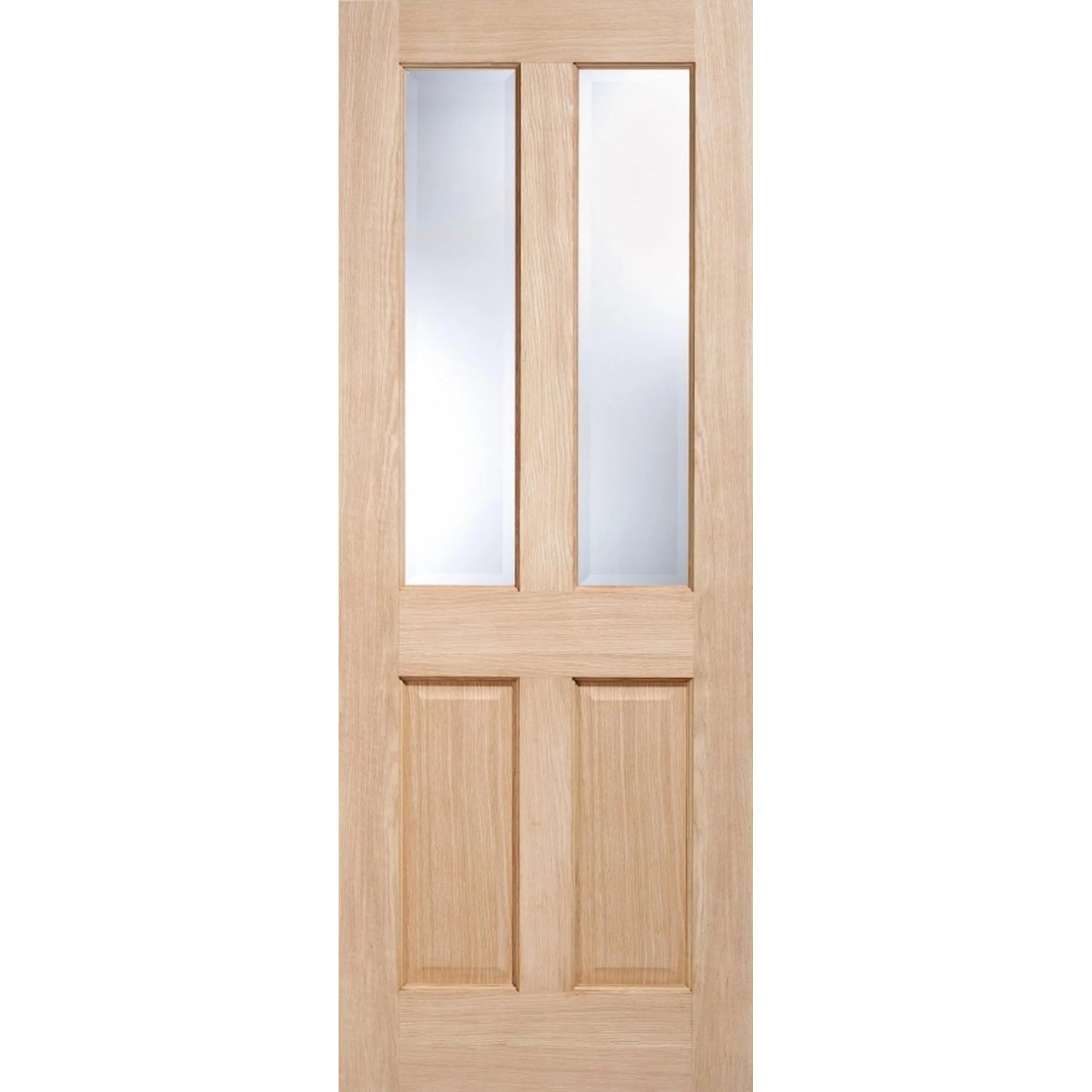 Victorian 4 Panel Richmond Glazed Oak Door
