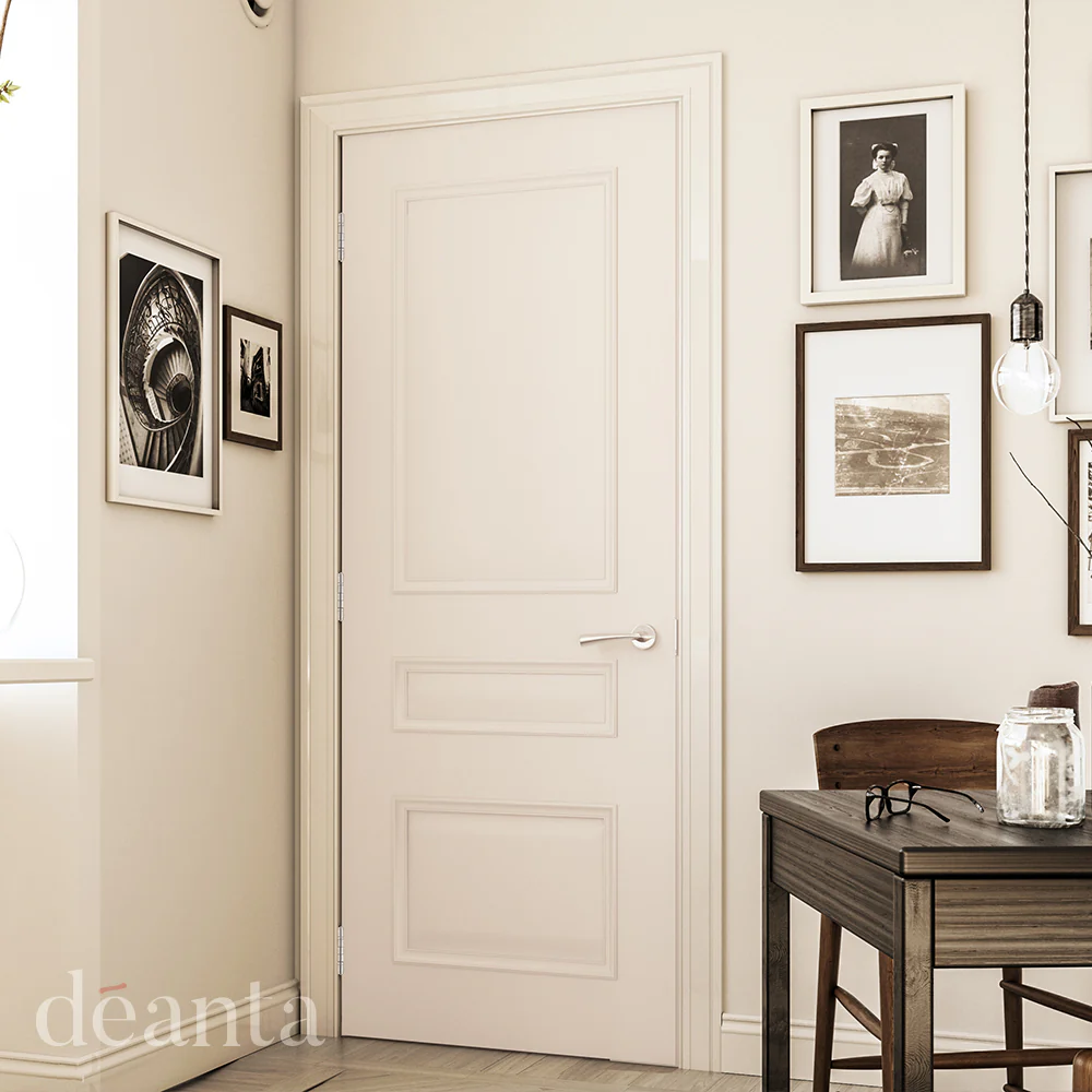 Windsor Internal White Primed 3 Panel Door - Image 3